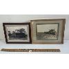 Image 1 : LOT OF 5 - FRAMED RAILWAY PRINTS - SEE ALL PICS