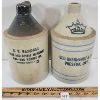 Image 1 : LOT OF 2 - 1/2 GAL FINGER JUGS - INCL YONGE ST & PRESTON ONTARIO