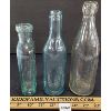 Image 2 : LOT OF 3 - MISC EMBOSSED BOTTLES - INCL ENO'S FRUIT SALT & E. L. KERNS, ETC.