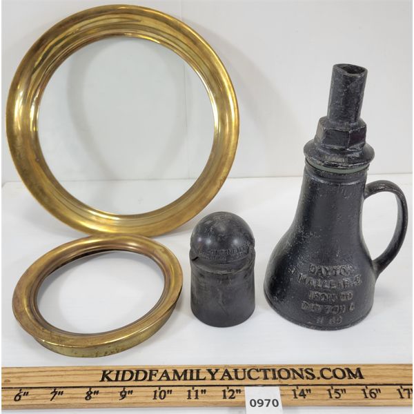 LOT OF 4 - RUBBER INSULATOR - DAYTON MALLEABLE TORCH - PORT HOLES, ETC.