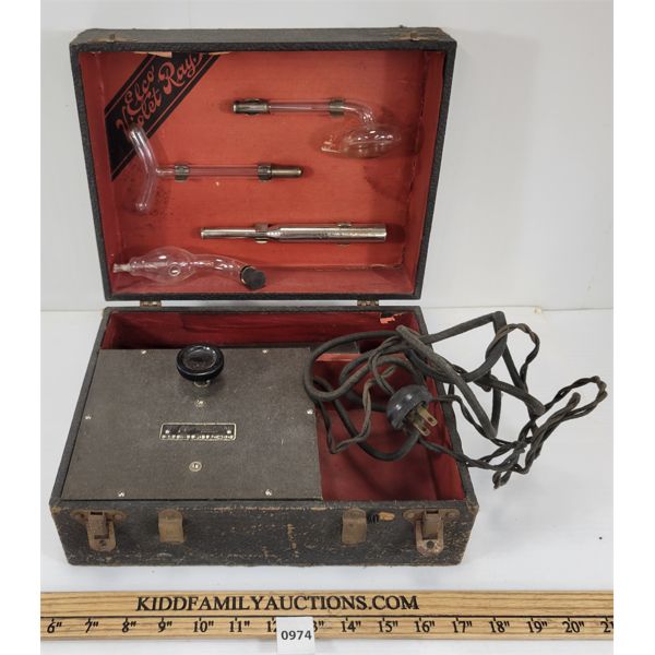 ELCO VIOLET RAY ELECTROTHERAPY DEVICE - CHICAGO
