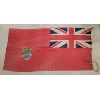 Image 2 : EARLY CANADIAN GREEN LEAF LINEN FLAG