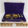 Image 1 : 20 GRAM BRASS SCALE W/ ORIG VELVET BOX