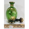 Image 3 : LOT OF 5 - MCM RETRO EMERALD GREEN GLASS DECANTER SET