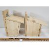 Image 4 : LOT OF 2 - HAND CRAFTED BIRD HOUSES