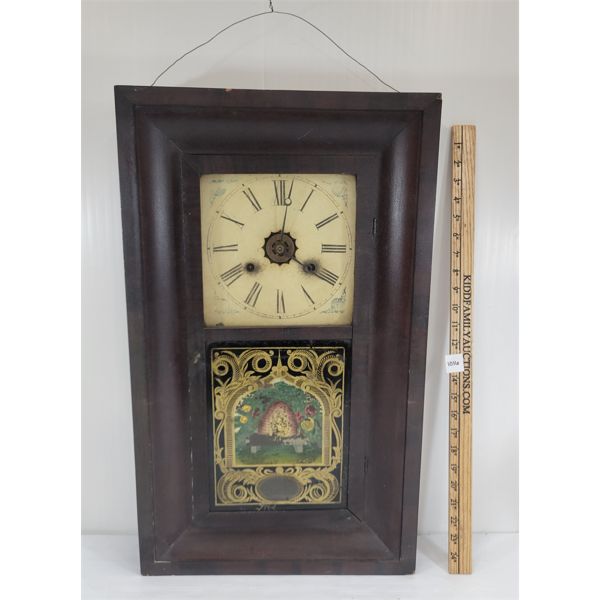 1800's OGEE PENDULUM CASE CLOCK