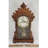 Image 1 : INGRAHAM PENDULUM CLOCK W/ WINDING KEY