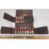 A.S. ALOE CO. LEATHER DOCTOR'S APOTHECARY TRAVEL KIT