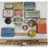 LOT OF 16 - MISC TINS - INCL WITCH HAZEL, LYMOIDS & OINTMENTS, ETC.
