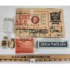 Image 1 : LOT OF 6 - BLOSSER'S CIGARETTES - ELASTO TABLETS - REXALL 1CENT ADVERTISEMENT, ETC. 