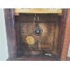 Image 2 : GILBERT STEEPLE PENDULUM MANTLE CLOCK W/ WINDING KEY 
