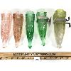 Image 3 : LOT OF 5 - CLASSIC CAR BUD VASES - DEPRESSION GLASS