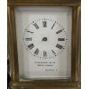Image 5 : TIFFANY & CO. MINI CORNICHE STYLED BRASS CLOCK