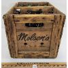 Image 3 : LOT OF 15 - MOLSON'S CRATE W/ BOTTLES - INCL PAPER LABELS