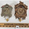Image 1 : LOT OF 2 - LUX CLOCK MFG & AUGUST C. KEEBLER CUCKOO CLOCKS