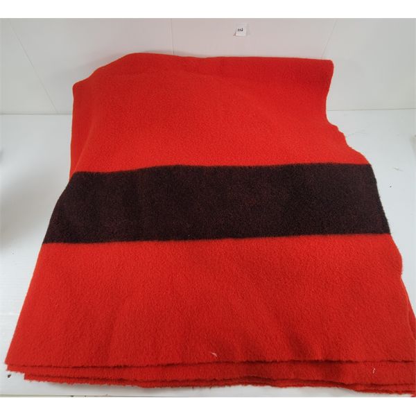 HUDSON'S BAY CO. WOOL BLANKET - KING SZ