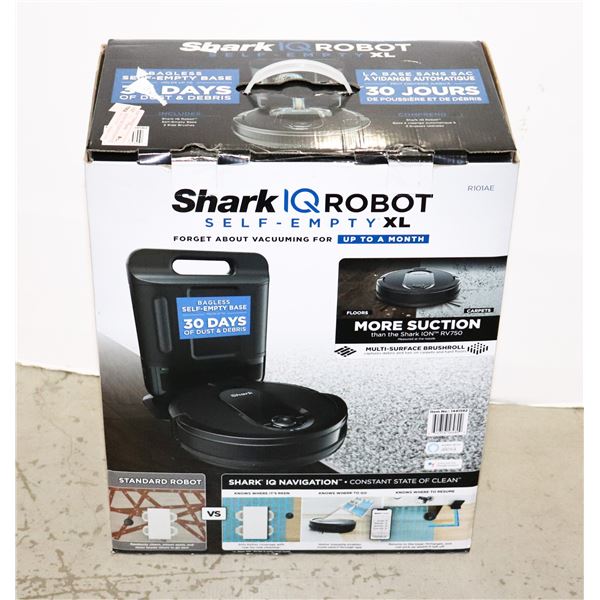 STORE RETURN SHARK IQ ROBOT XL UNABLE TO TEST