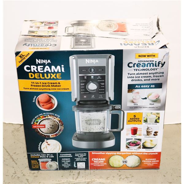 STORE RETURN NINJA CREAMI DELUXE UNABLE TO TEST