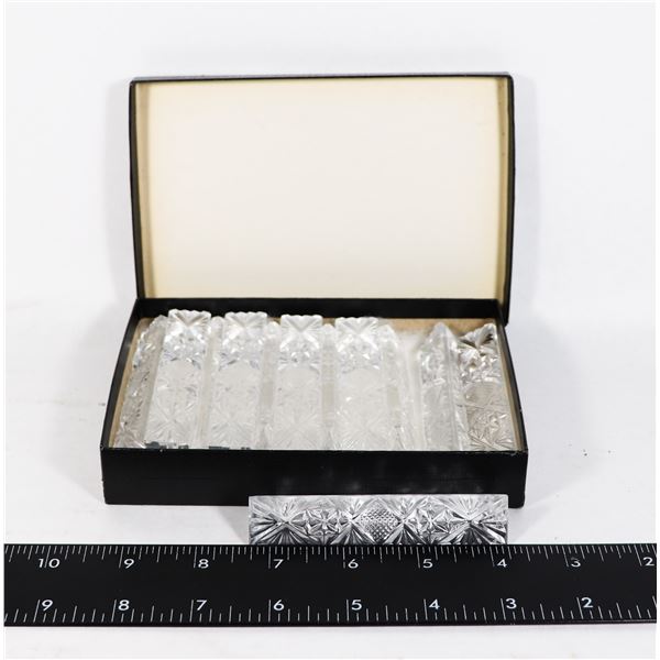 SEEMAN'S CRYSTAL KNIFE HOLDERS