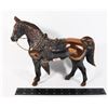 Image 1 : METAL HORSE ABOUT 10" TALL