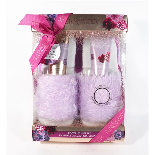 NEW AIR AND WATER FOOT LUXURIES SET
