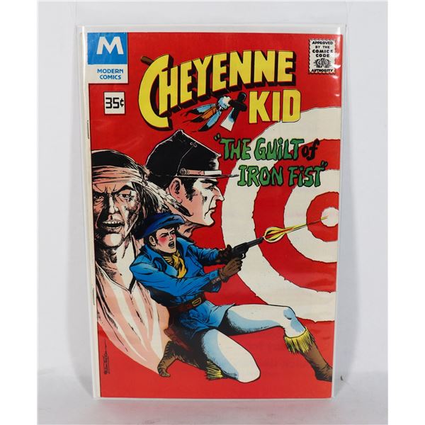 MODERN COMICS CHEYENNE KID "THE GUILT OF