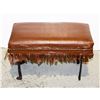 Image 1 : VINTAGE WESTERN THEME FOOT STOOL