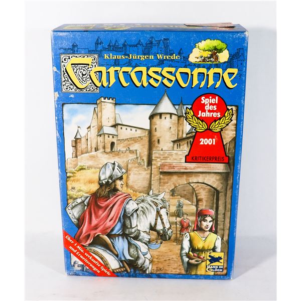 GERMAN CARCASSONNE BOARD GAME