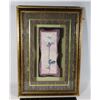 Image 1 : FLOWER FRAMED ART 19X14"