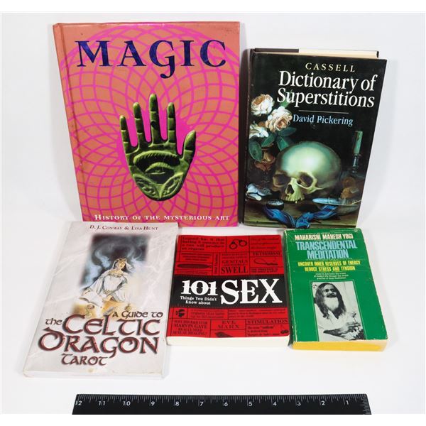 LOT OF MAGIC BOOKS & MORE