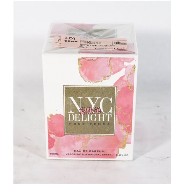 NYC DELIGHT ROSE PARFUM 3.4FL.OZ/100ML