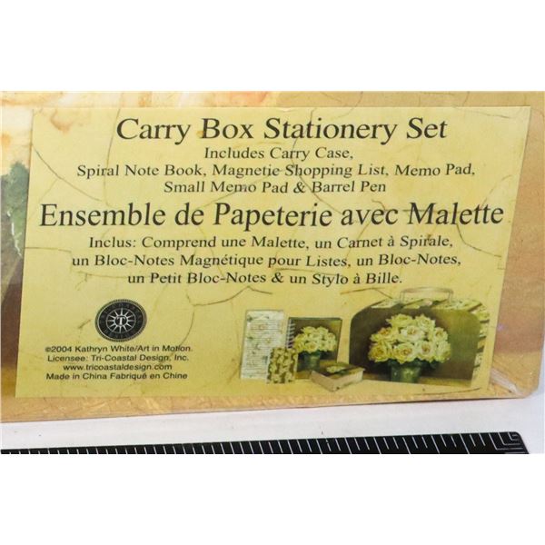 NEW CARRY BOX STATIONARY SET