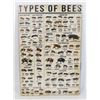 Image 1 : NEW TYPES BEES METAL SIGN