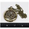 Image 1 : NEW DRAGON AND CRANE POCKET WATCH AND CHAIN