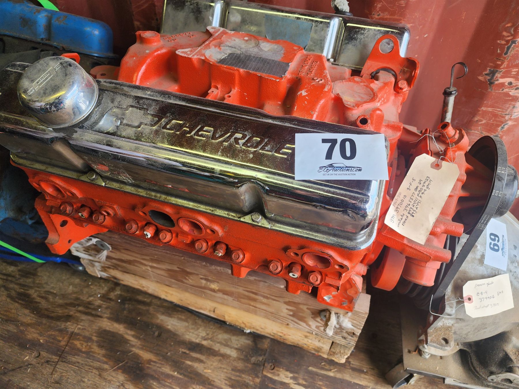 Chev 350 complete engine - EG Auctions Chev 350 complete engine - EG Auctions