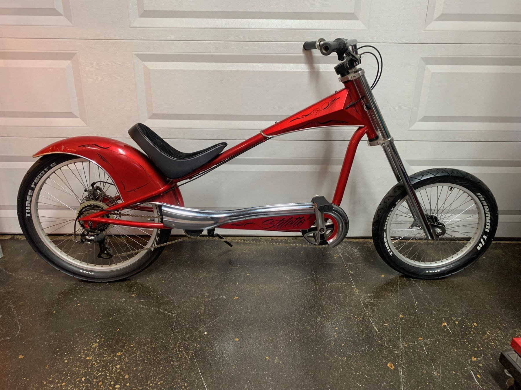 Bike Trike Custom Choppers Giant Stiletto Chopper Trike Bicycle