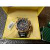 Image 2 : “Real Gold” Vintage Gucci Watch & Invicta Chronograph Sport Watch