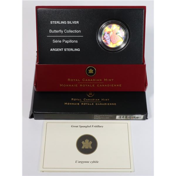 2005 CANADIAN SILVER 50CENT GREAT SPANGLED