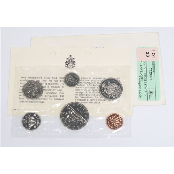 1972 PROOF SET FROM ESTATE IN ORIGINAL ENVELOPES