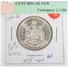 Image 1 : 1961 50 CENT 80% SILVER