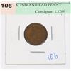 Image 1 : 1898 U.S.A. INDIAN HEAD PENNY