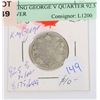Image 1 : 1918 KING GEORGE V QUARTER 92.5 % SILVER
