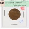 Image 1 : 1917 KING GEORGE V PENNY