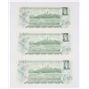 Image 2 : 1 OF 3 SETS OF 3 1973 DOLLARS PREFIX ECH
