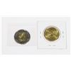 Image 2 : 2022 LOONIE FROM MINT ROLL & 2018 COLORED