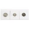 Image 2 : 1867-1967 QUARTER< DIME & NICKLE FROM ESTATE