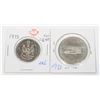 Image 1 : 1873 - 1973 P.E.I CENTENNIAL DOLLAR & 50 CENT