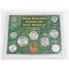 ODD SHAPED COINS OF THE WORLD SET