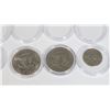 Image 2 : 10 NEW COIN CAPSULES SOLD WITH TWO USA KENNEDY