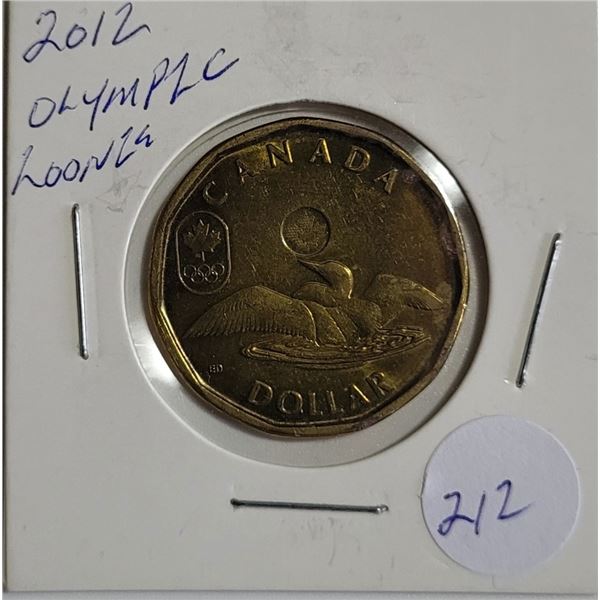 2012 OLYMPIC LOONIE